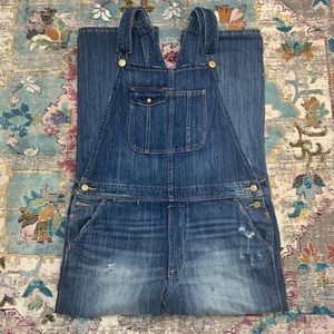 American Eagle Outfitters Pants - American Eagle Distressed Boyfriend Overalls American Eagle Outfitters Pants - American Eagle Distressed Boyfriend Overalls